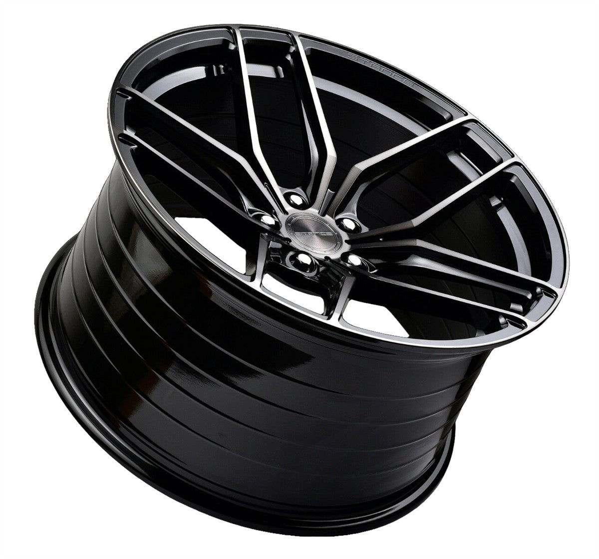 20” Stance SF03 Gloss Black Tinted Face Concave Wheels - Image 3
