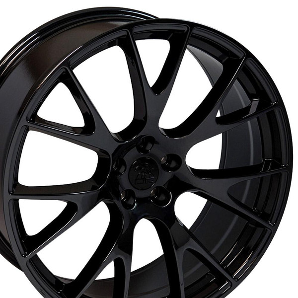 DG15 20x10 Black - Dodge Charger Wheel - Image 2