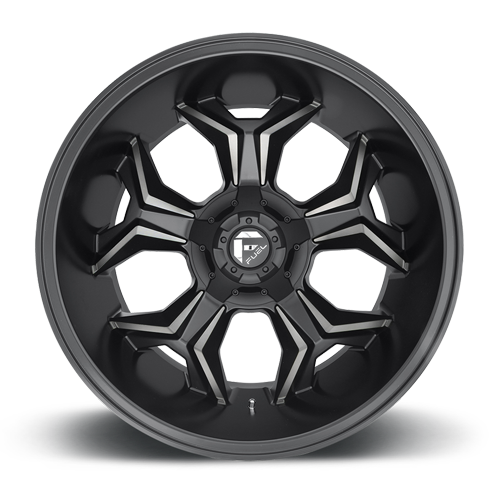 Fuel WheelsAvenger D60520 X12 6-135.00/139.70 -44 BKMTMS - Image 3