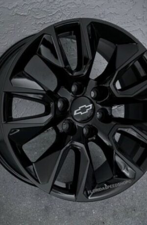 GLOSS BLACK SILVERADO/TAHOE Z71 Wheels 22X9"