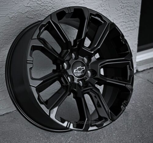 GLOSS BLACK SILVERADO/TAHOE Z71 Wheels 22X9" - Image 3