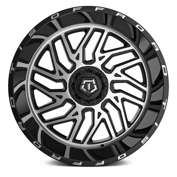 TIS 544MB Gloss Black with Machined Face Wheels - Image 3