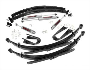 Rough Country 2 Inch Suspension Lift System 52 Inch Rear Springs 73-76 C10/K10/K5 Blazer/C15/K15/Jimmy