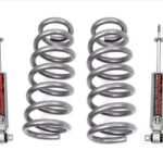 Rough Country 2 Inch Leveling Coil Springs w/N3 Shocks 09-Up RAM 1500 2WD V8 Models