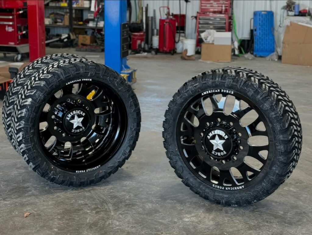 26 american force dually wheels